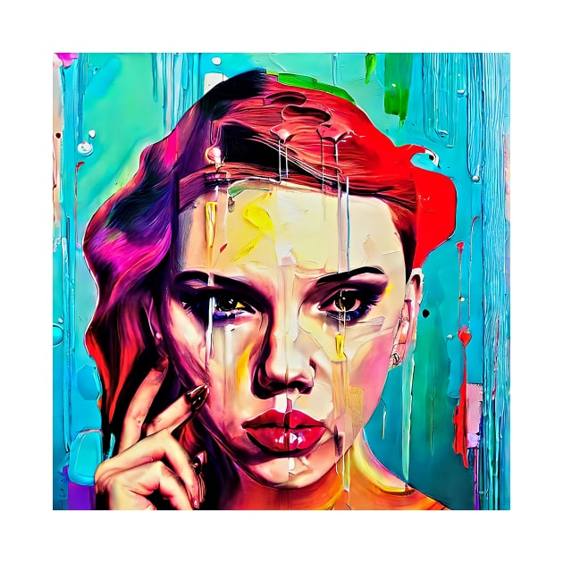 Portrait of Scarlett  Johansson by bogfl