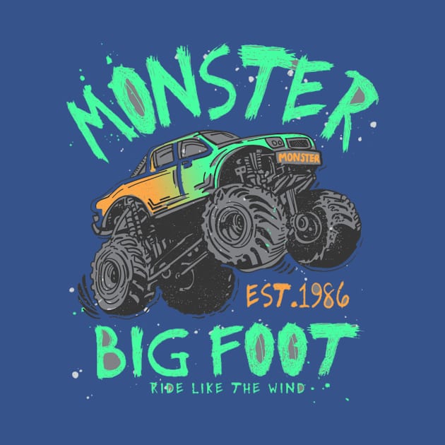 Big foot by FunnyHedgehog