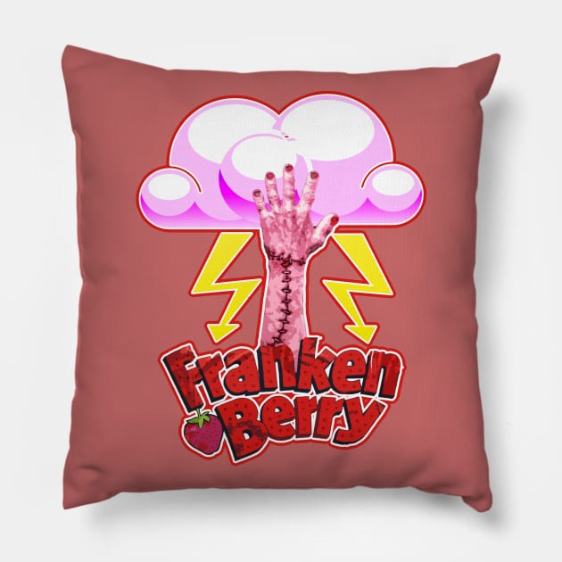 Franken Berry Pillow by hauntedjack