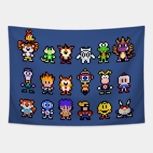 64-Bit Platformers Tapestry