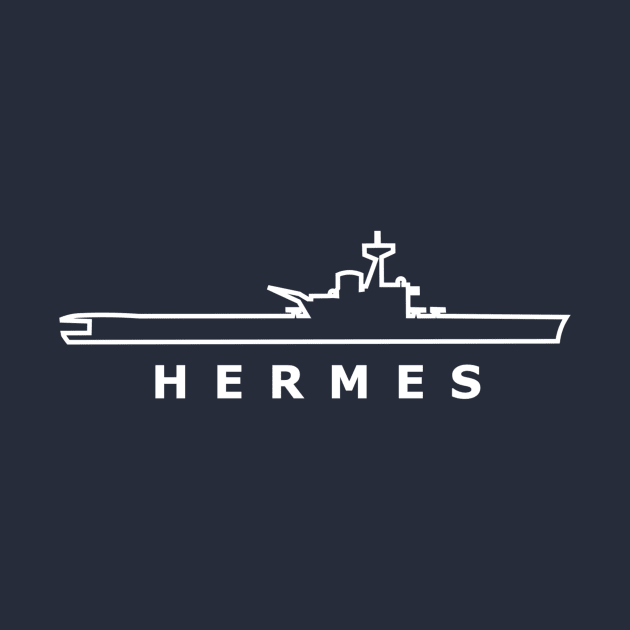 HMS Hermes (1924) by The Warshipologist