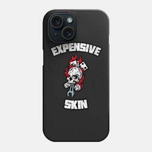 Expensive Skin Skull Dice Fire Tattoo Lover Phone Case