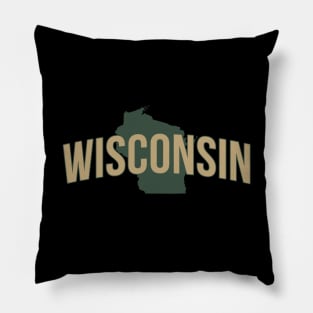 Wisconsin State Pillow