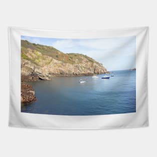 Sark harbour, Channel Islands Tapestry