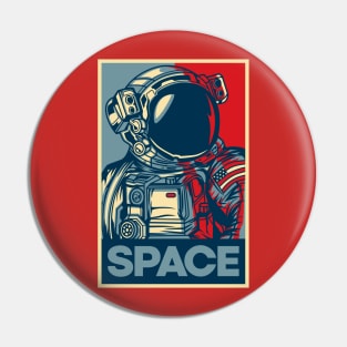 ASTRONAUT POSTER Pin