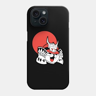 shoneko cat japan samurai Phone Case