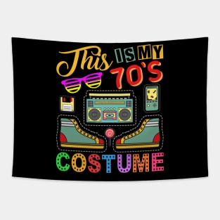 This Is My 70s Costume 70s party lover girls kids Tapestry