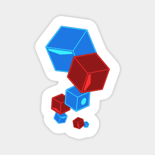 Beat Saber - Floatin' Blocks - Solid Colors Magnet