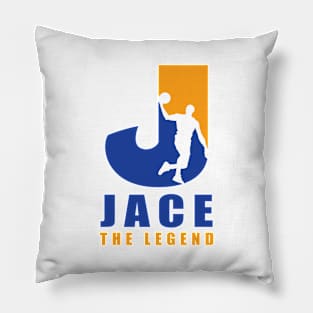 Jace Custom Player Basketball Your Name The Legend Pillow