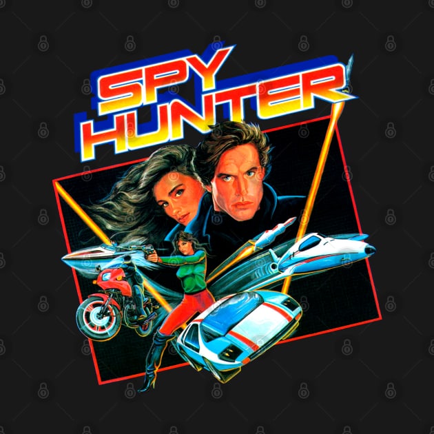 Mod.1 Arcade Spy Hunter Video Game by parashop