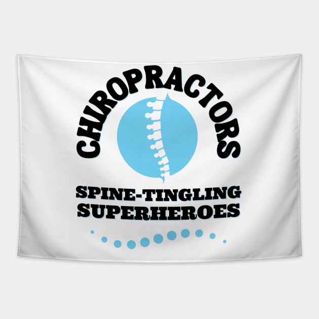 Chiropractor Gift Tapestry by stressless