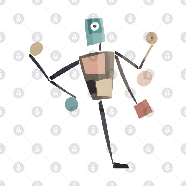 PicassoBot Paulo by QwerkyShirts