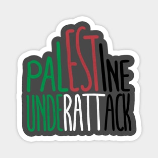 Palestine underattack Magnet