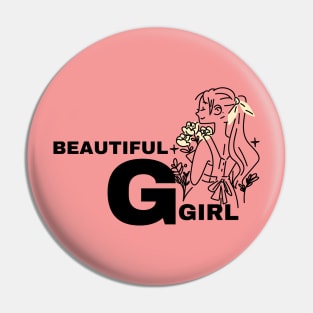 Beautiful girl Pin