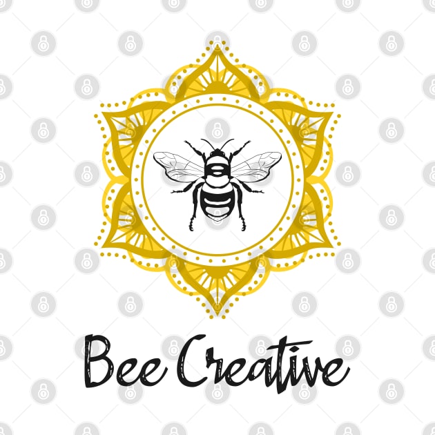 Bee Creative Mandala by RongWay