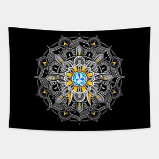 Wild Mandala Tapestry