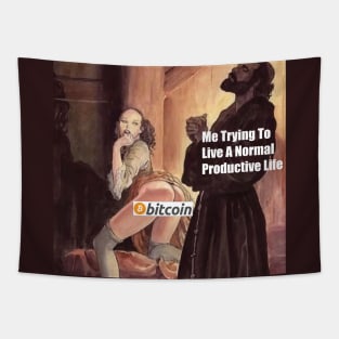 Trying To Live A Normal Life Tapestry