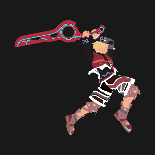 Shulk Vector/Minimalist by Alseias