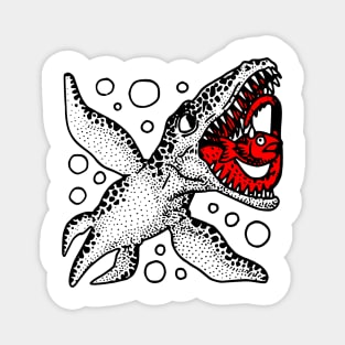 Hungry Liopleurodon Magnet