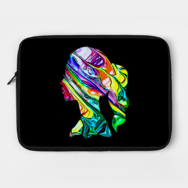 Colored Silhouetted