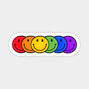 Rainbow of Smiles Magnet