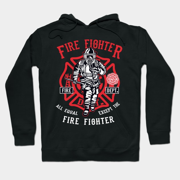 Discover Fire Fighter - Firefighter - Hoodie