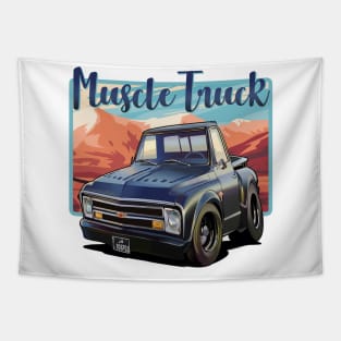 Muscle Truck Tapestry
