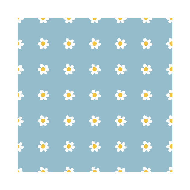 Pattern with daisy flowers by DanielK