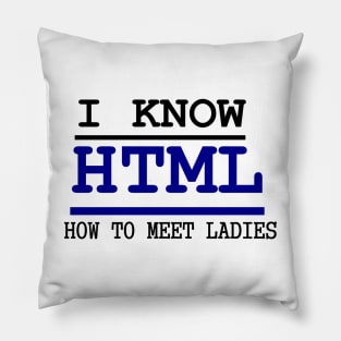 I know HTML Pillow