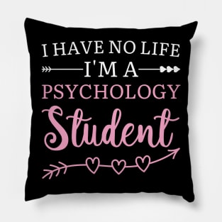 High School Students Psychology Future Clinical Psychologist Pillow