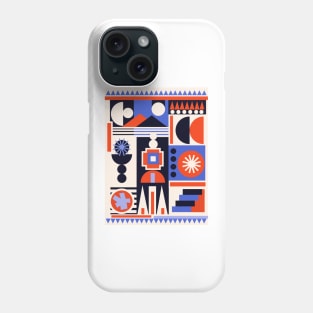 Contemporary Geometric Expression Phone Case