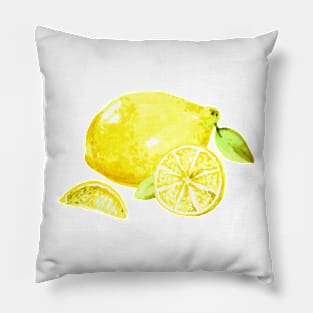 Colorful lemon Pillow