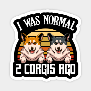 Adorable Corgis Funny Sayings Dog Owner - Welsh Corgi Magnet