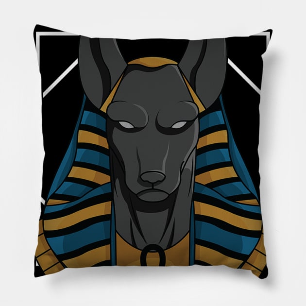 Anubis Pillow by Mytholoda