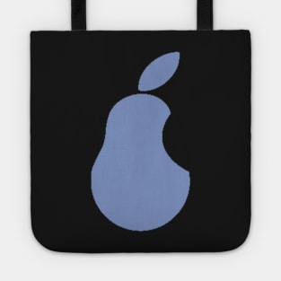 Iconic Pear Brand soft blue Tote