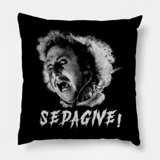 vintage horror show Pillow