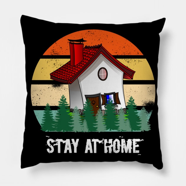 Stay at home Pillow by FouadBelbachir46