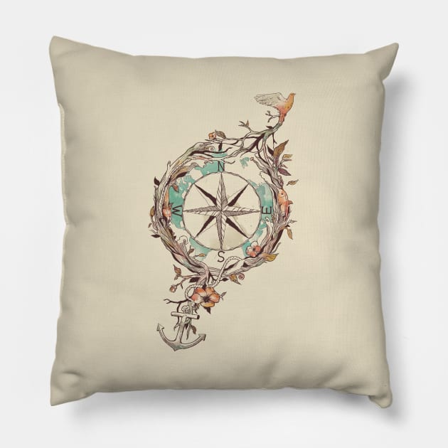 Bon Voyage Pillow by normanduenas