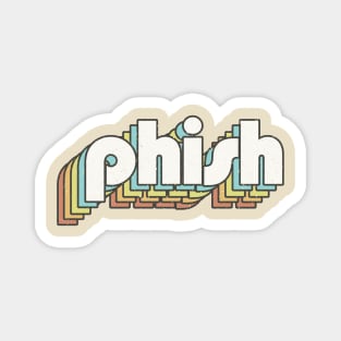 vintage color Phish Magnet