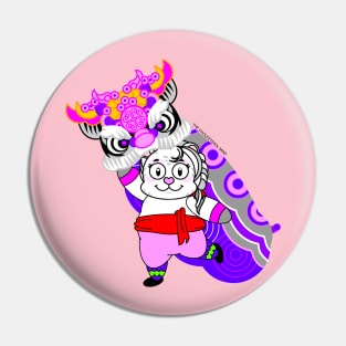 CNY: YEAR OF THE TIGER - LADY TIGER DANCER Pin