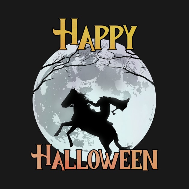 Happy Halloween - The Headless Horseman by Moon Lit Fox