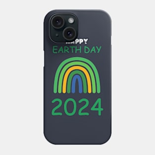 happy earth day 2024 gift april 22 Cute Teacher  Lover Rainbow Phone Case