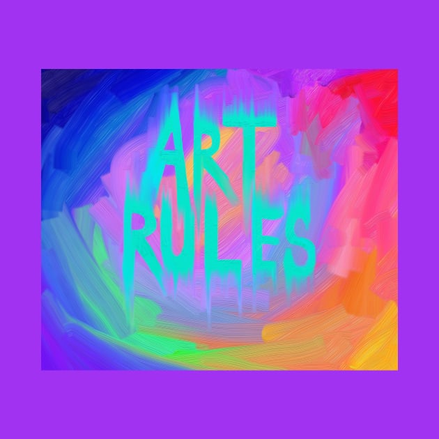 Art Rules Quote by Art by Deborah Camp