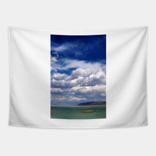 Big Sky at the Butte Tapestry