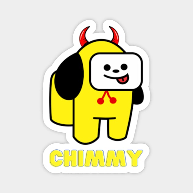 Among Us BT21 Chimmy Magnet by TweeBee