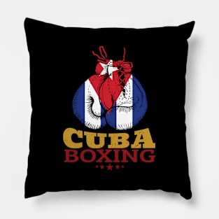 For Boxers Cuban Flag I Love Cuba Boxing Gloves Pillow