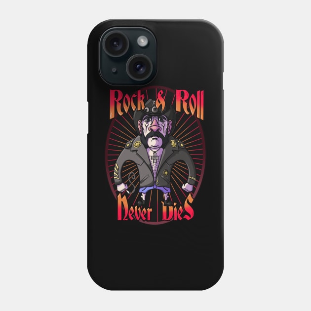 Rock and Roll Forever Phone Case by Tameink