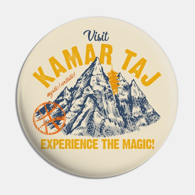 Kamar Taj Tourist Pin by PopCultureShirts