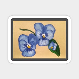 Pansies Magnet