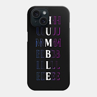 Colorful Humble Christian Design Phone Case